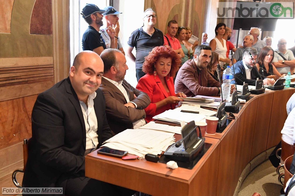 Prima seduta consiglio comunale, giunta Latini - 12 luglio 2018 (foto Mirimao) (93)