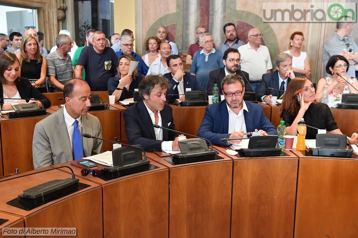 Prima seduta consiglio comunale, giunta Latini - 12 luglio 2018 (foto Mirimao) (96)