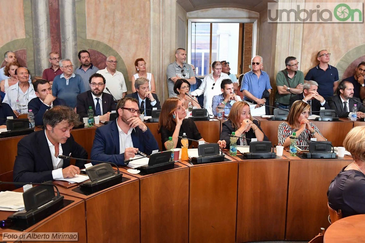 Prima seduta consiglio comunale, giunta Latini - 12 luglio 2018 (foto Mirimao) (97)
