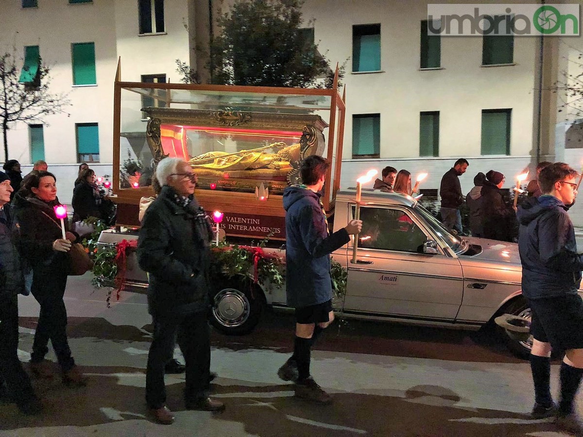 Processione-fiaccolata-San-Valentino-basilica-duomo-9-febbraio-2019-3