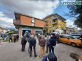 protesta sportello banca Intesa San Paolo via chiusura 7 marzo bancario (10)