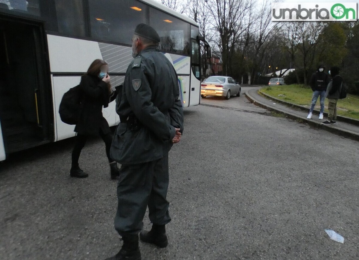 scuola-rientro-scuole-25-gennaio-Covid-Federico-Cesi-Casagrande-343-controlli-guardiasd44