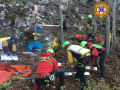 Speleologa ternana ferita a Cittareale (Rieti), Soccorso Alpino - 1° maggio 2017 (2)