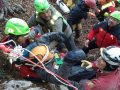 Speleologa ternana ferita a Cittareale (Rieti), Soccorso Alpino - 1° maggio 2017 (5)