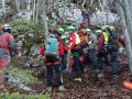 Speleologa ternana ferita a Cittareale (Rieti), Soccorso Alpino - 1° maggio 2017 (7)