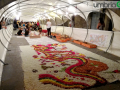 infiorata di Spello 2017 artigiani al lavoro di notte