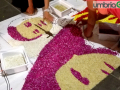 infiorata di Spello 2017 artigiani al lavoro di notte