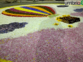 infiorata di Spello 2017 artigiani al lavoro di notte