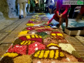 infiorata di Spello 2017 artigiani al lavoro di notte