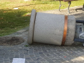 spoleto vandali in piazza della vittoria 5
