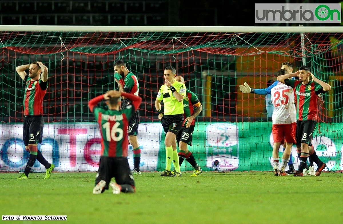 Ternana Perugia derby delusione ternana