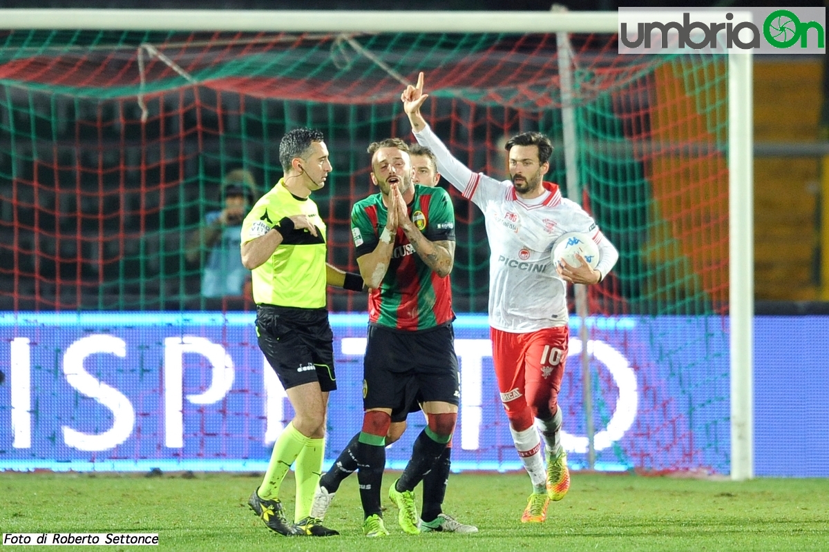 Ternana Perugiaderby esutlanza di carmine