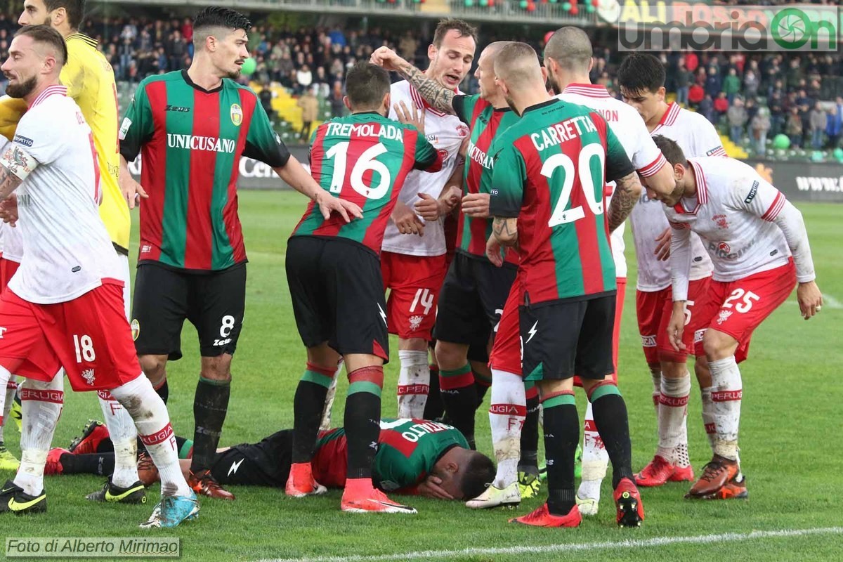 Derby Ternana-Perugia, foto Alberto Mirimao - 26 ottobre 2017 (4)