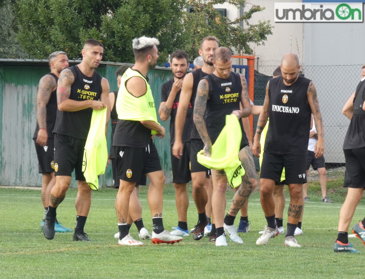 Ternana allenamento Campomaggiox