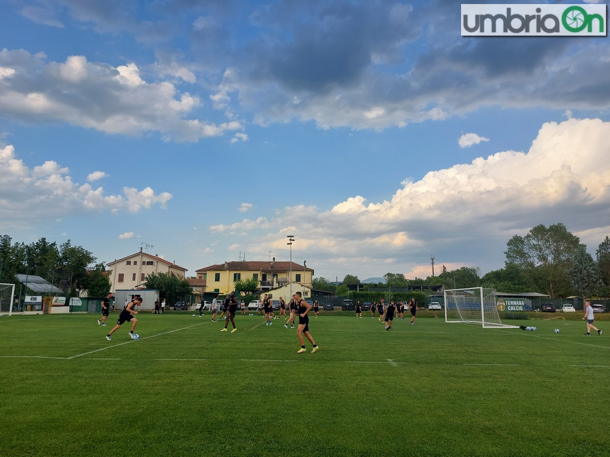 allenamento Ternana Campomaggio campo 18 luglio