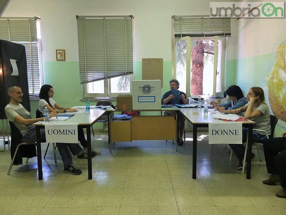 Terni, elezioni amministrative scuola Falcone Borsellino quartiere Italia - 10 giugno 2018 (3)