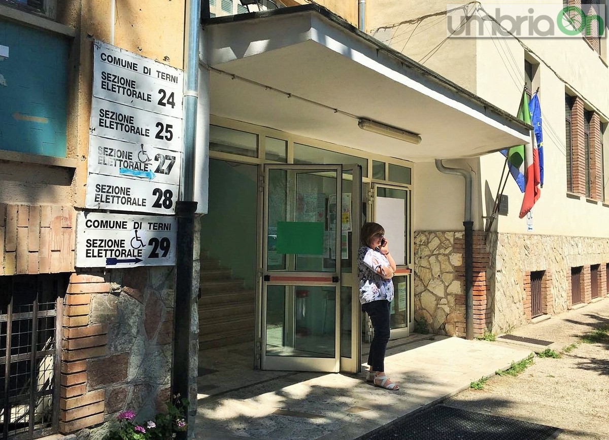 Terni, elezioni amministrative scuola Falcone Borsellino quartiere Italia - 10 giugno 2018 (5)