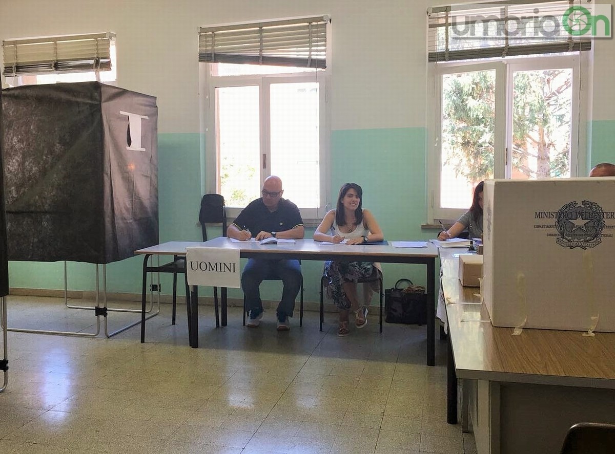 Terni, elezioni amministrative scuola Falcone Borsellino quartiere Italia - 10 giugno 2018 (6)