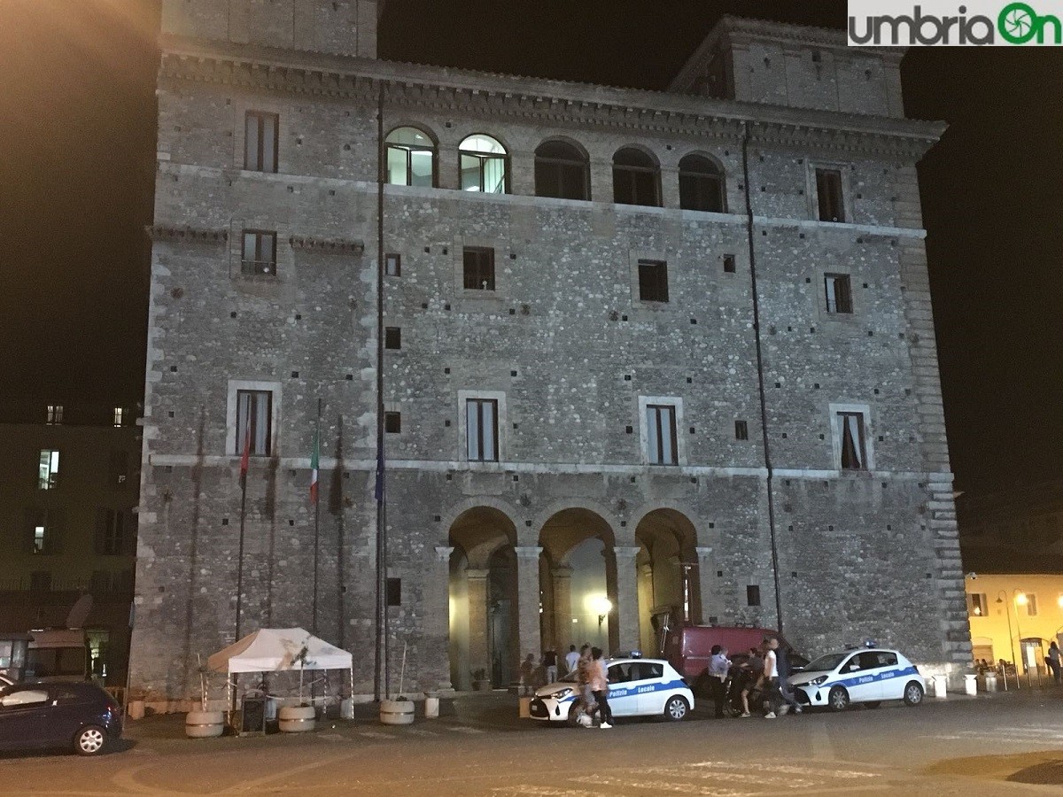 terni comune palazzo spada notte notturno - 10 giugno 2018