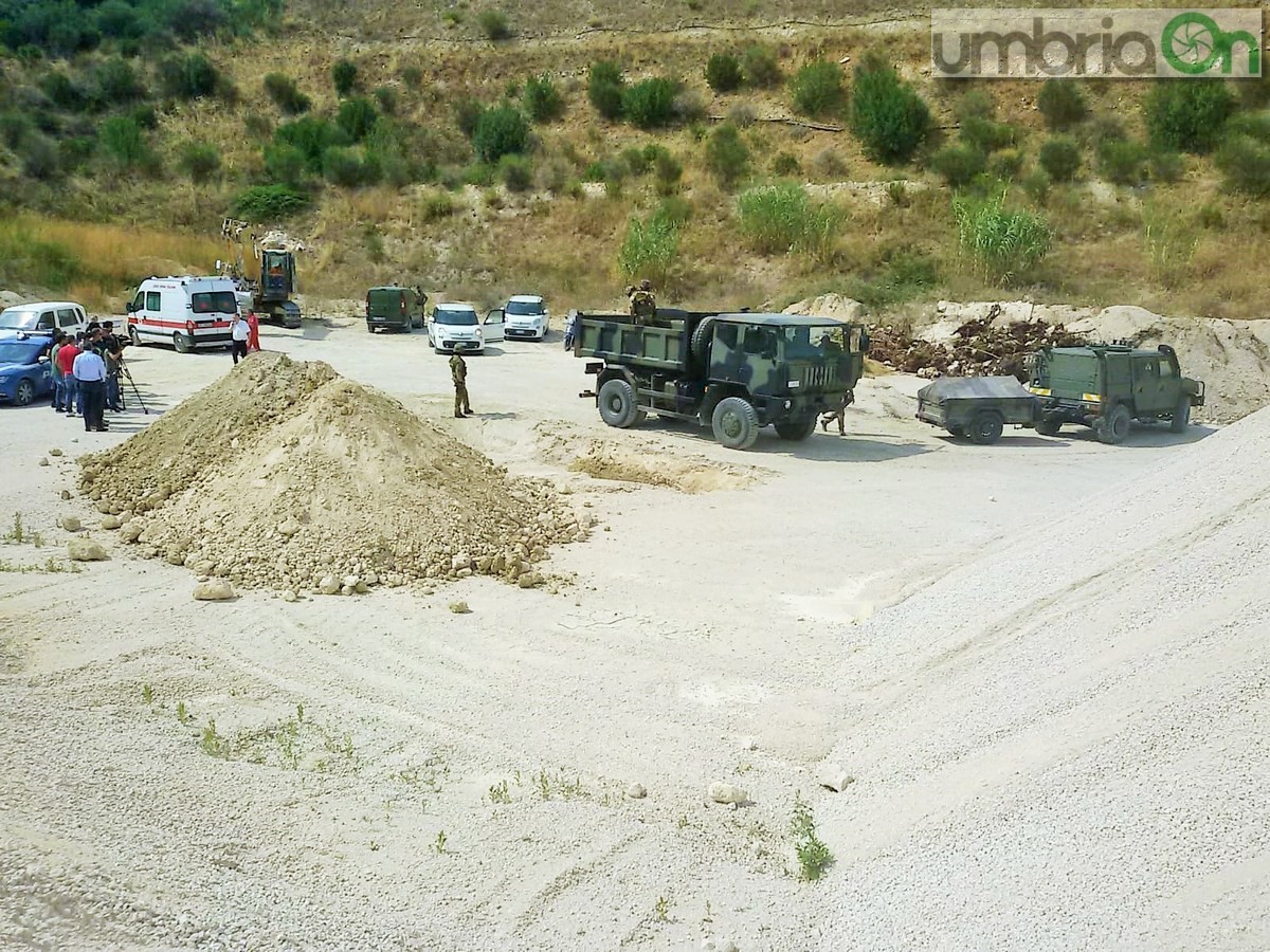 Bomba Terni Cesi nella cava di San Pellegrino - 29 luglio 2018 (4)