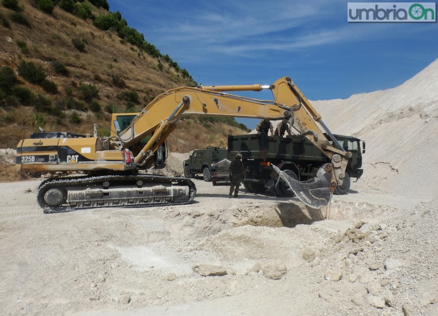 Esercito artificieri bomba ordigno cava San Pellegrino42 (FILEminimizer)