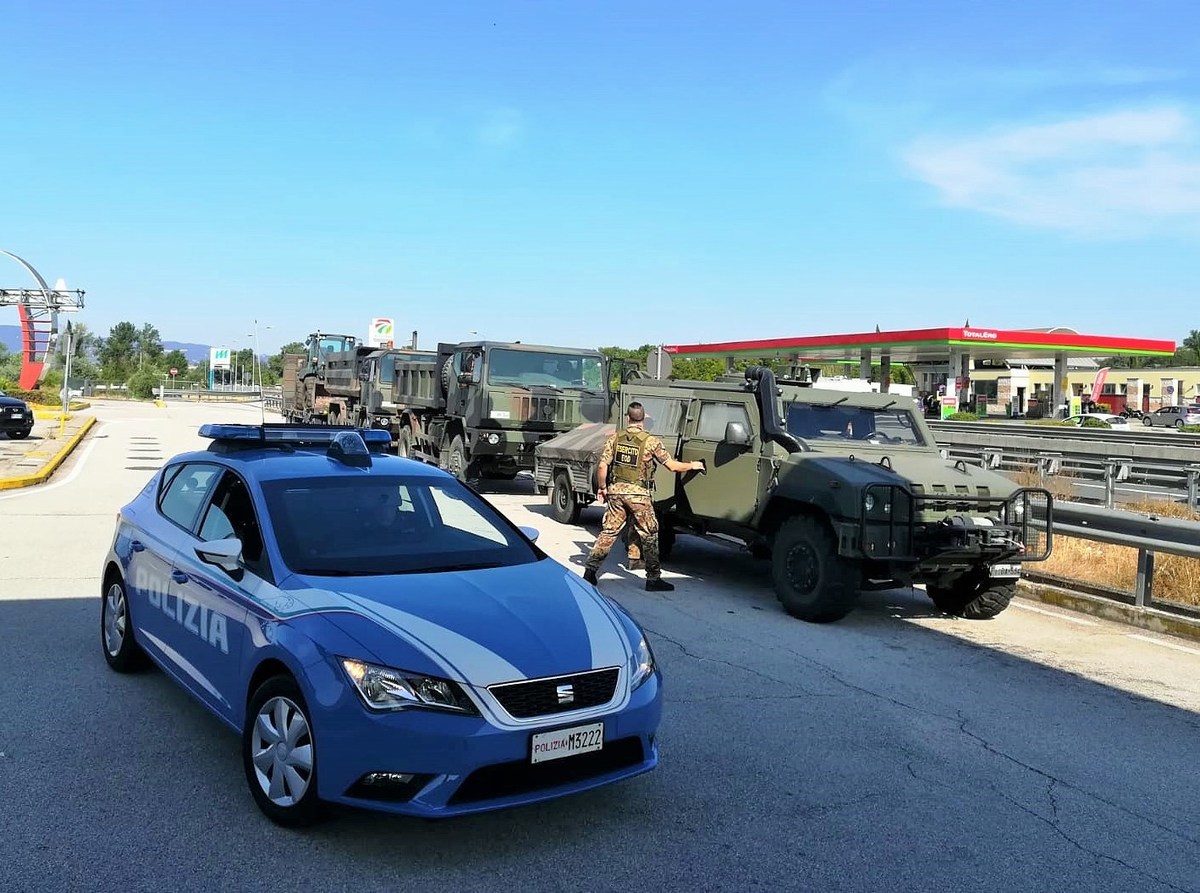 Terni, bomba a Cesi, arrivo Esercito - 29 luglio 2018 (4)