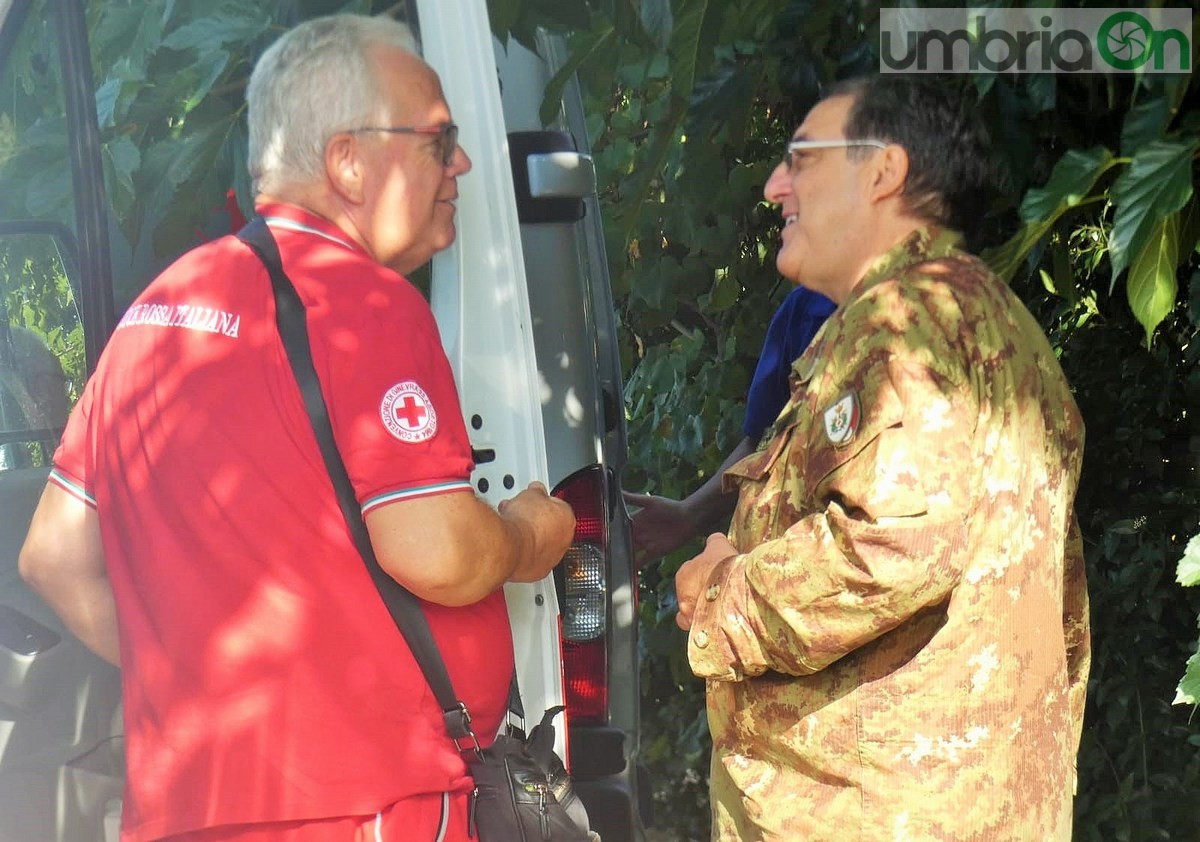 Terni, bomba a Cesi, arrivo Esercito - 29 luglio 2018 (5)