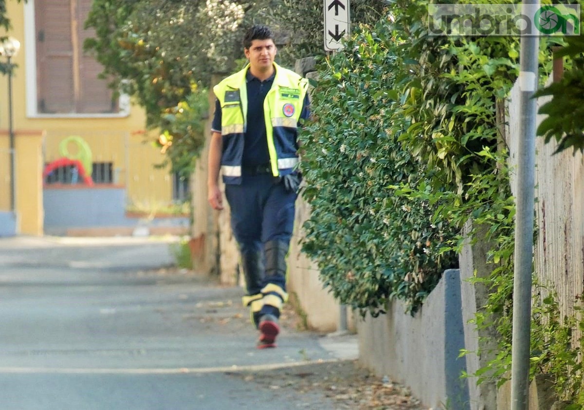 Terni, bomba a Cesi, scatta l'evacuazione 3 - 29 luglio 2018 (2)