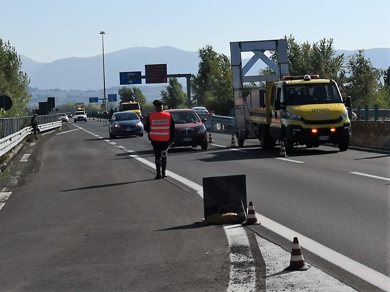 carabinieri-Anas-strada-controllo-controlli-Terni