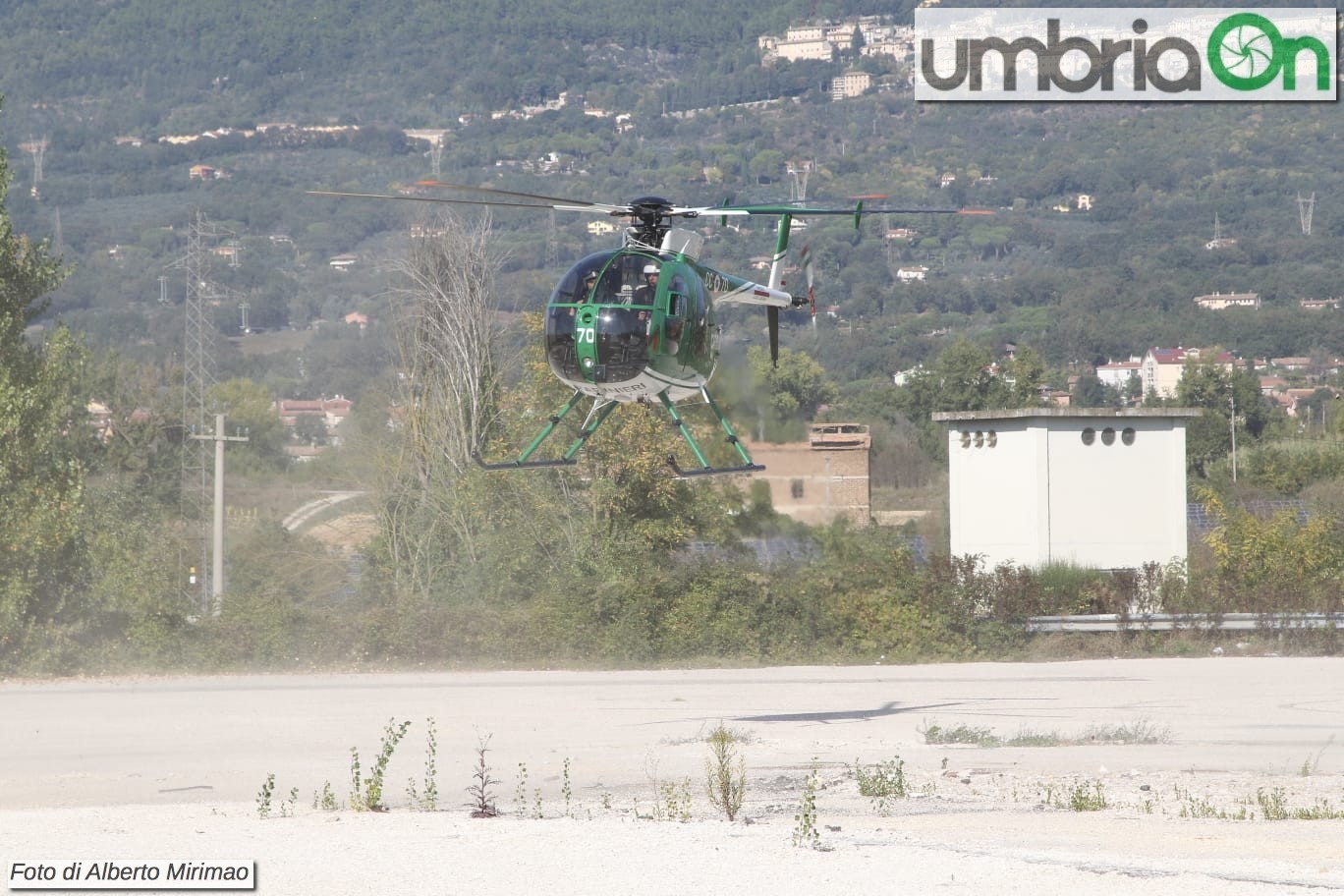 carabinieri-Mirimao-Rato-Terni-verifiche-controllo-raccordo-E45IMG-20181019-WA0069-elicottero