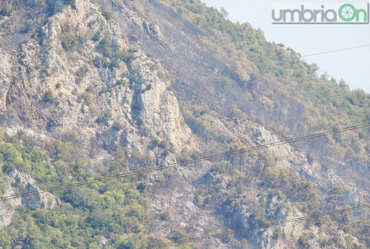 Incendio Rocca San Zenone, Valserra Terni - 9 agosto 2017 (1)