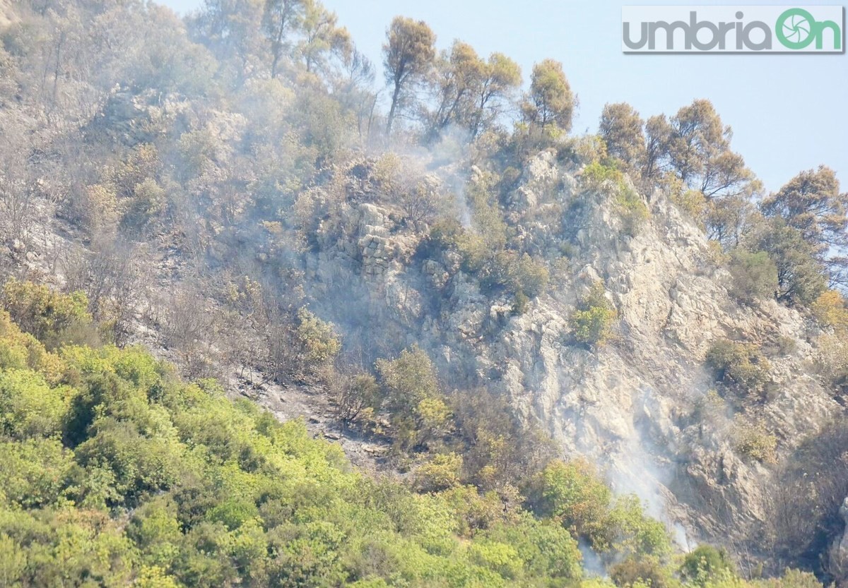 Incendio Rocca San Zenone, Valserra Terni - 9 agosto 2017 (2)