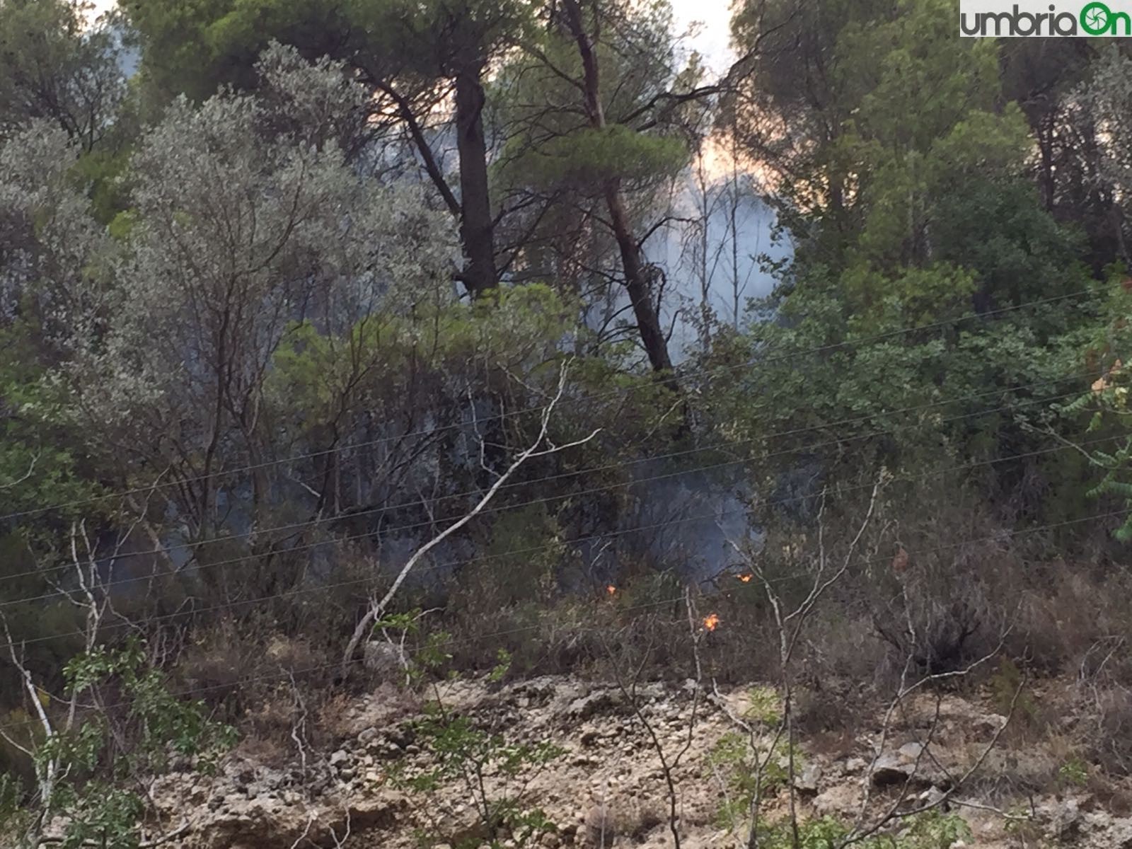 terni incendio rocca san zenone giovedì (55)