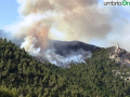 terni rocca san zenone incendio mercoledì (6)