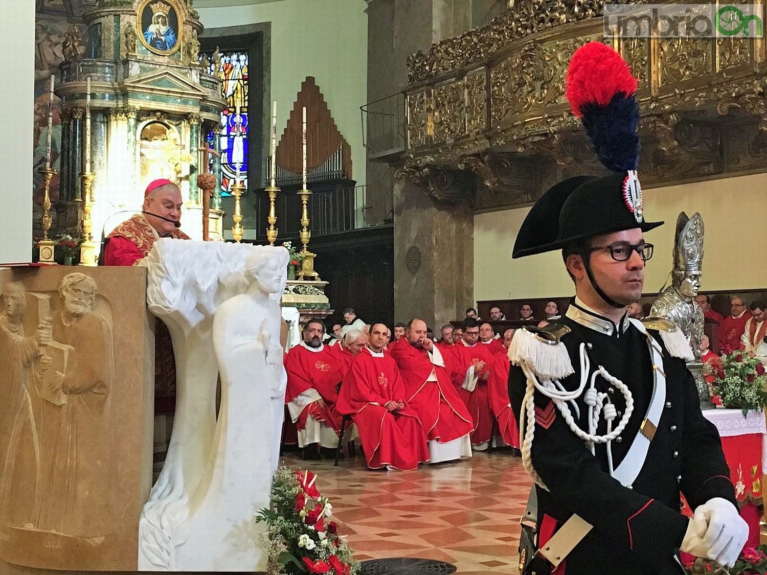 San Valentino, messa celebrazioni duomo cattedrale Terni - 14 febbraio 2017 (1)