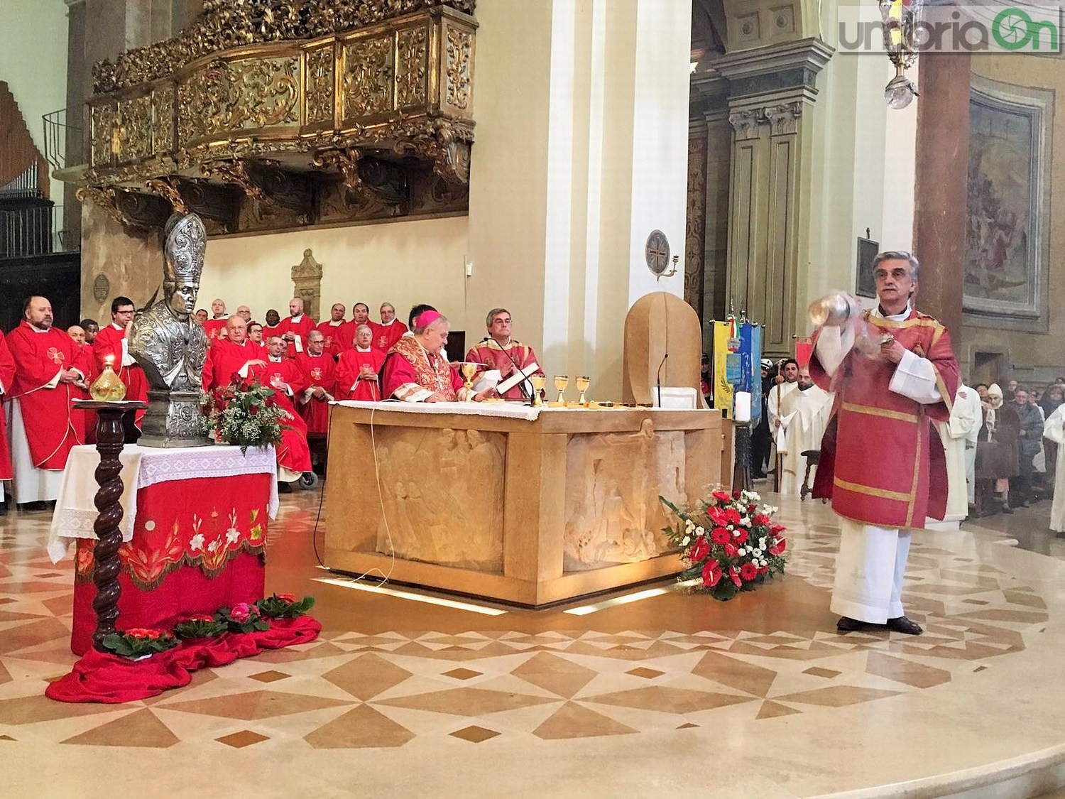 San Valentino, messa celebrazioni duomo cattedrale Terni - 14 febbraio 2017 (12)