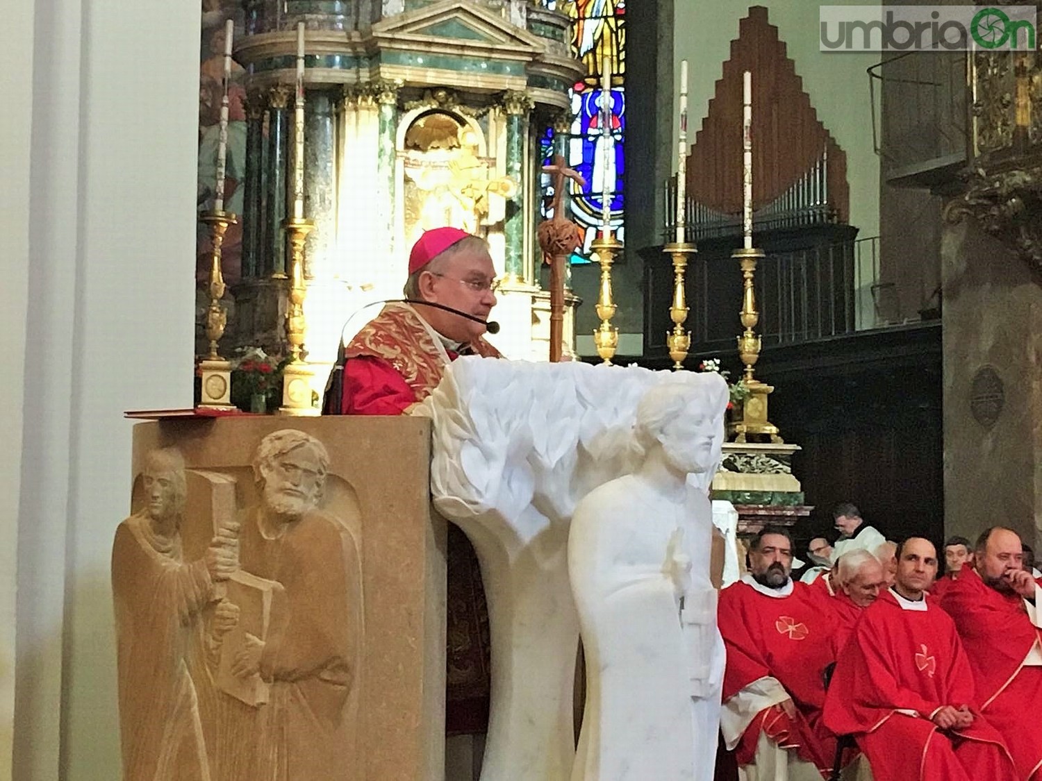 San Valentino, messa celebrazioni duomo cattedrale Terni - 14 febbraio 2017 (4)