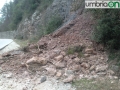 Terni strada della Val di Serra frana (5)