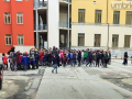 Terremoto, scuola Da Vinci Terni - 18 gennaio 2017