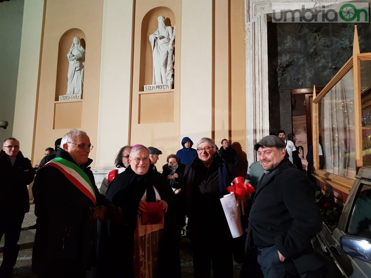 Trasferimento reliquie San Valentino, Terni - 10 febbraio 2018 (7)