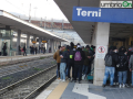 Ternana tifosi trasferta stazione Frosinone dgd34