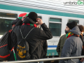 Ternana tifosi trasferta stazione Frosinone sdf34