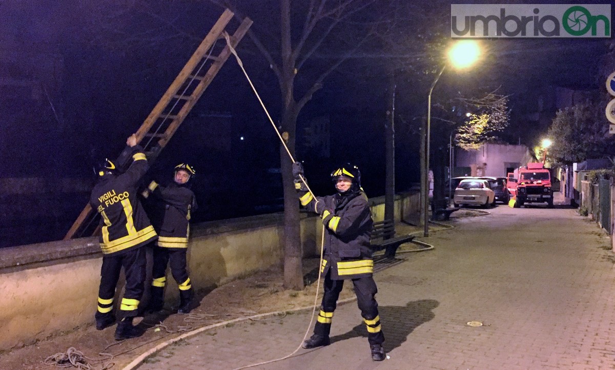 Tunisino si getta nel torrente Serra, carabinieri e vigili del fuoco - 31 marzo 2016 (4)