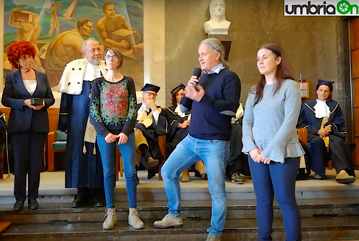 Luca Turcheria in aula magna