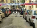 Uomo si dà fuoco in via Marco Claudio, tentato suicidio - 26 febbraio 2016 (1)