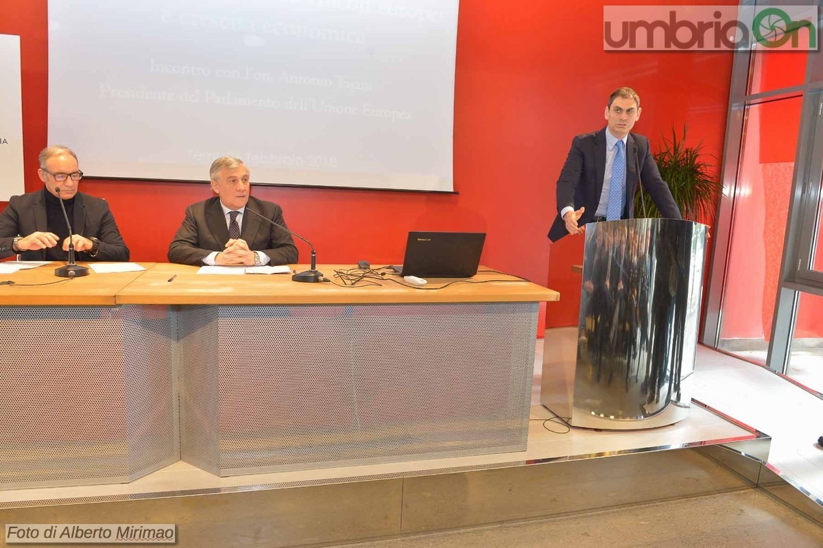 Visita Antonio Tajani a Terni, Confindustria e largo Frnakl - 26 febbraio 2018 (3)