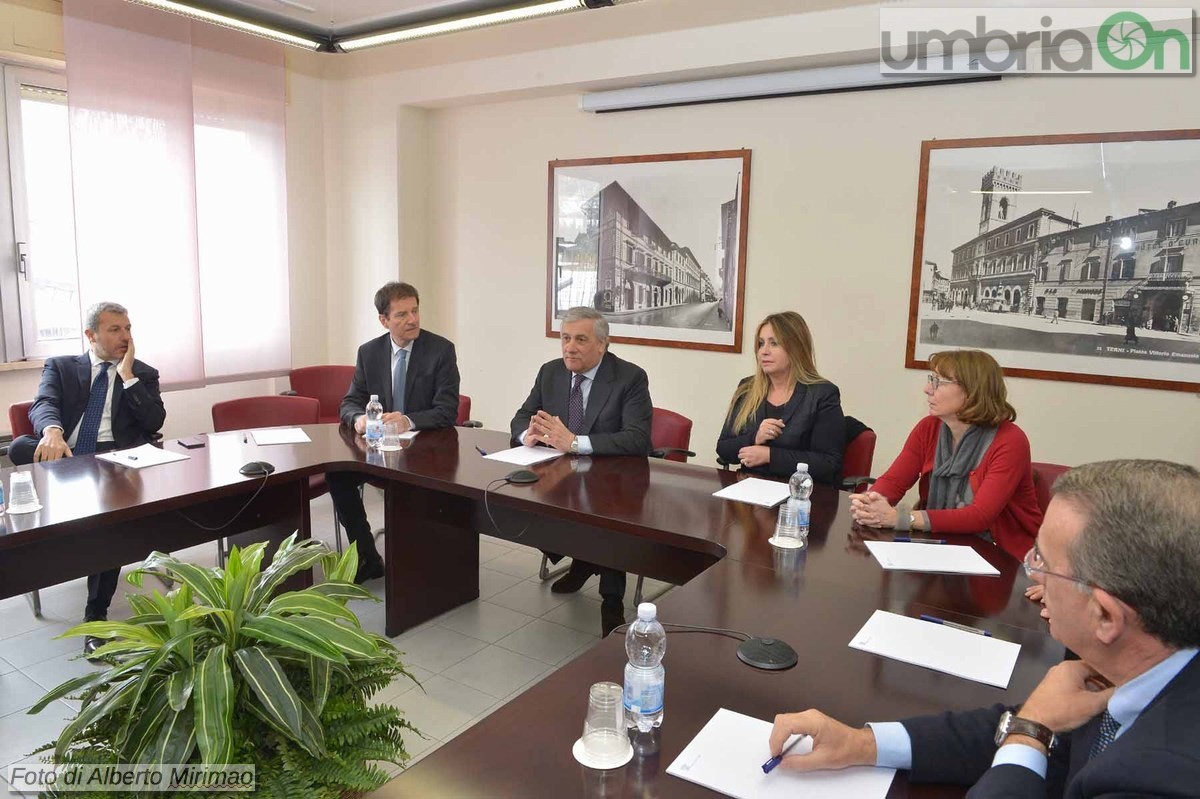 Visita Antonio Tajani a Terni, Confindustria e largo Frnakl - 26 febbraio 2018 (32)