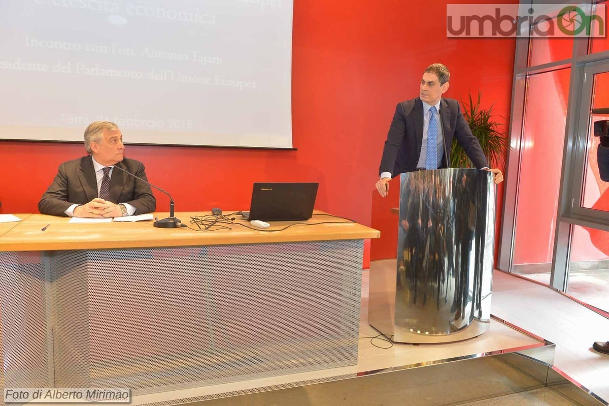 Visita Antonio Tajani a Terni, Confindustria e largo Frnakl - 26 febbraio 2018 (4)