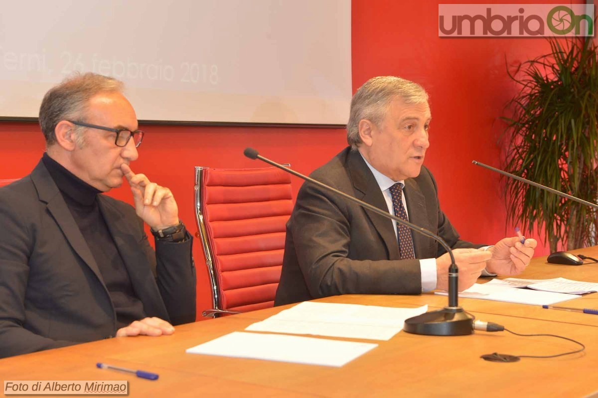 Visita Antonio Tajani a Terni, Confindustria e largo Frnakl - 26 febbraio 2018 (6)