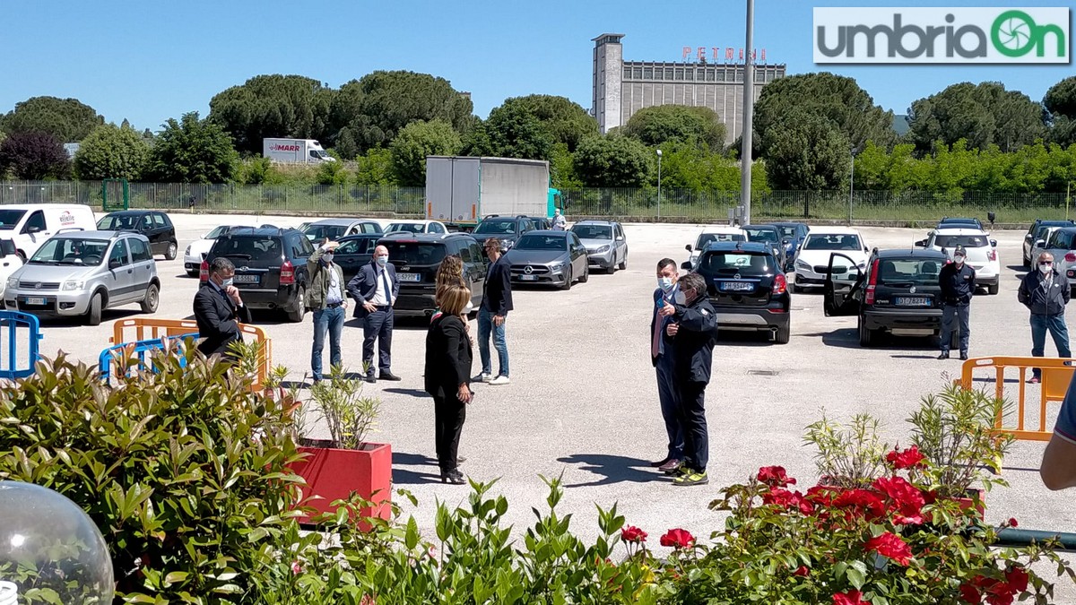 Umbria-fiere-hub-vaccinale-Bastia-Tesei-Ricci